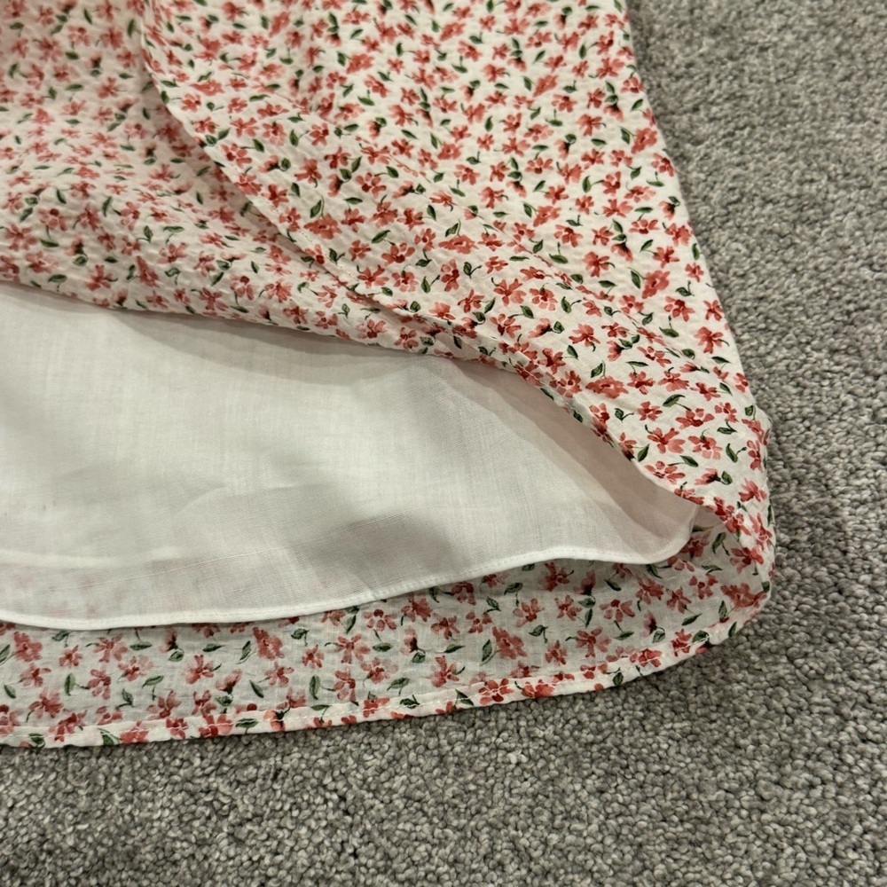 Tuckernuck Hyacinth House Textured Floral Puff Sleeve Clemons Mini Dress NWT - Picture 13 of 13